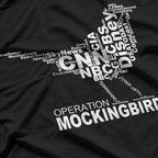 Operation Mockingbird CIA Government Conspiracy Theory T-Shirt