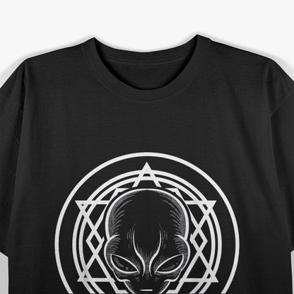 Sacred Geometry & Alien: Cosmic Mysticism T-Shirt