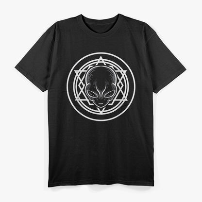 Sacred Geometry & Alien: Cosmic Mysticism T-Shirt