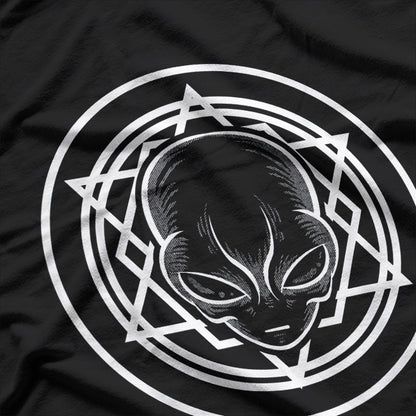 Sacred Geometry & Alien: Cosmic Mysticism T-Shirt