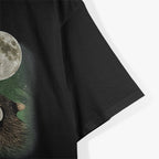 Three Raccoon Moons – Funny Trash Panda Cosmic Space Animal T-Shirt