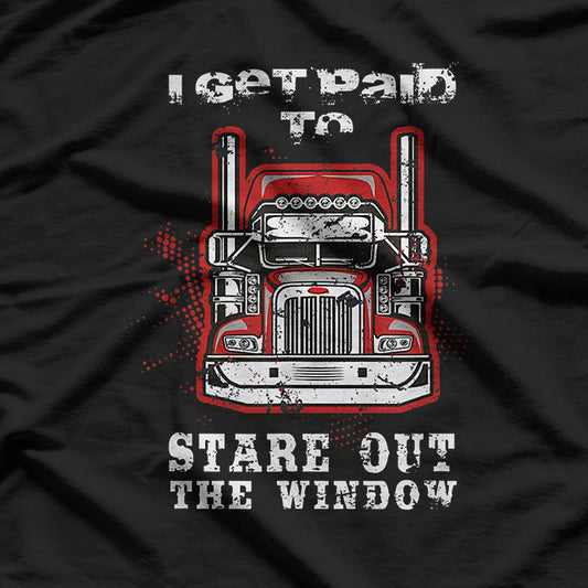 Truck Driver – Funny Big Rig Semi Trucker Gift T-Shirt