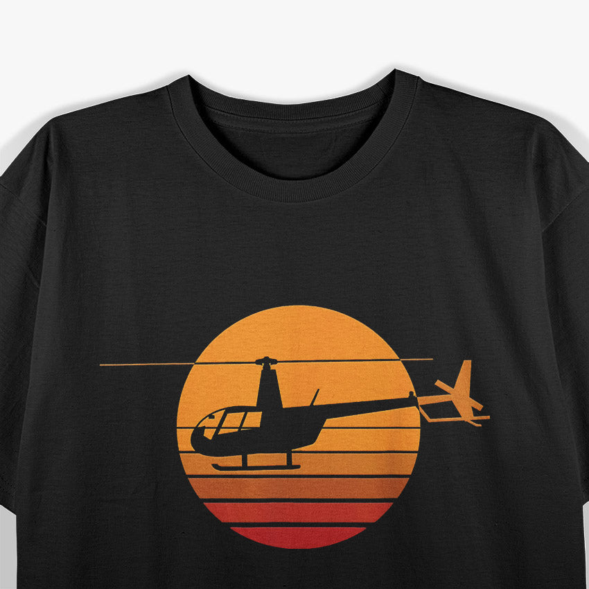 R44 Helicopter: Robinson Aviation Enthusiast T-Shirt