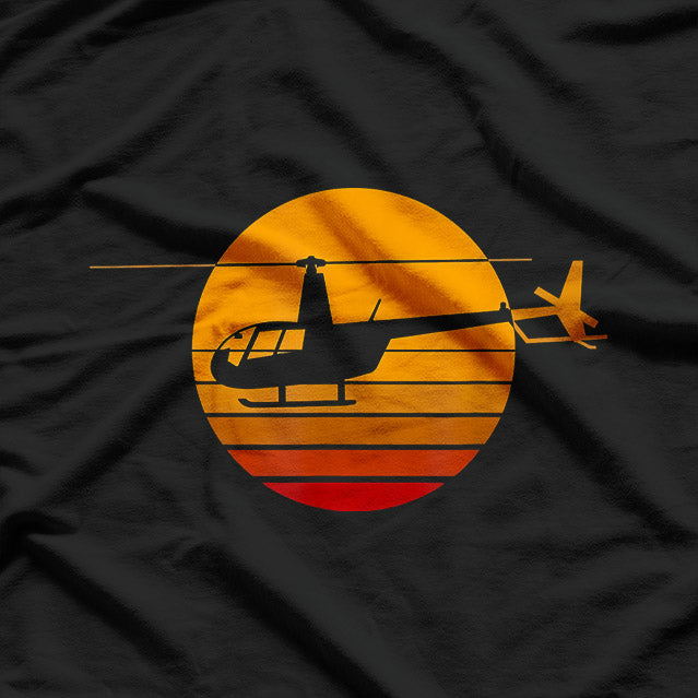 R44 Helicopter: Robinson Aviation Enthusiast T-Shirt