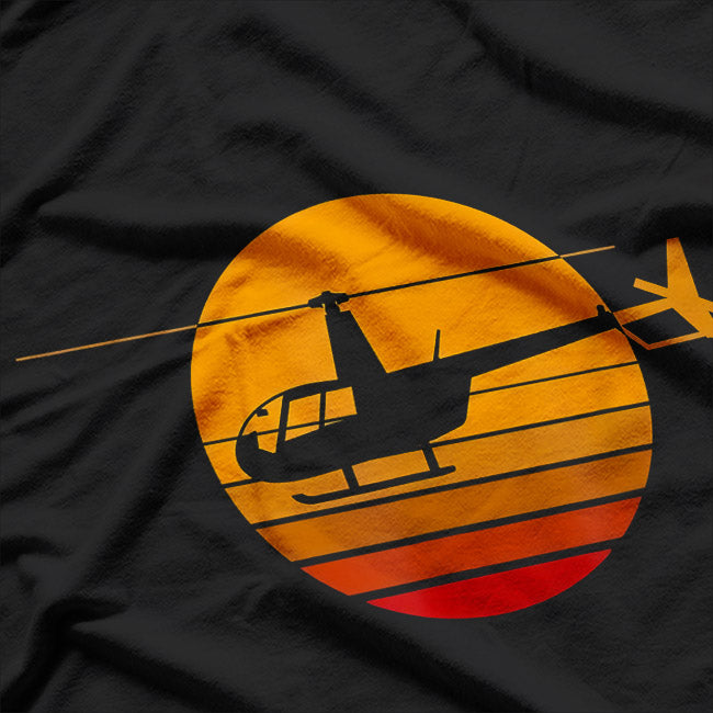 R44 Helicopter: Robinson Aviation Enthusiast T-Shirt