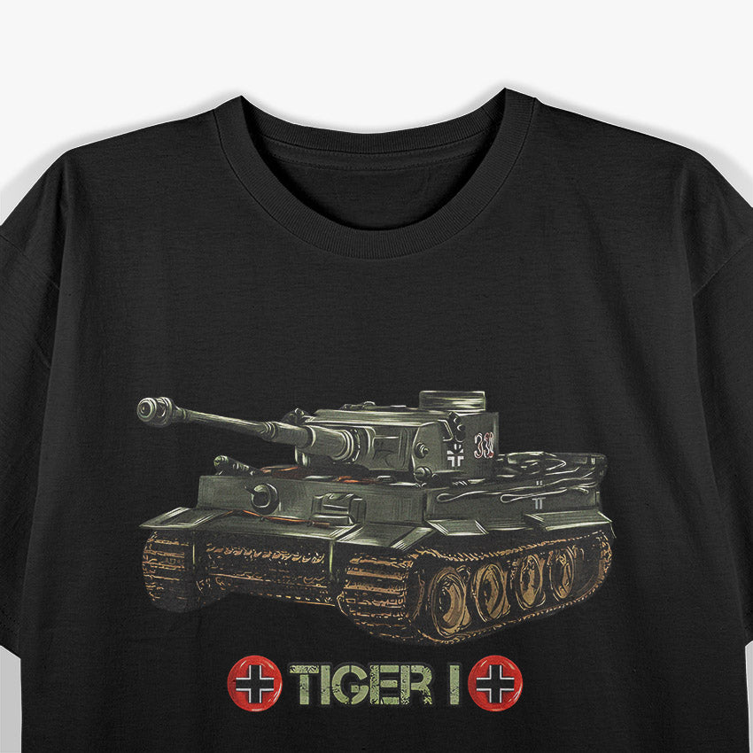 World War II German Historical War Military Memorabilia T-Shirt