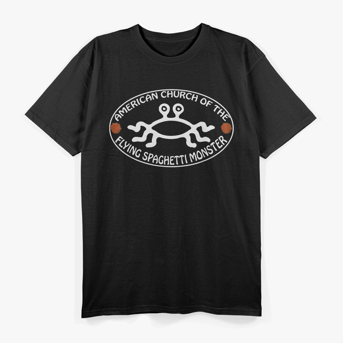 Church of the Flying Spaghetti Monster Funny Atheist Satire T-Shirt