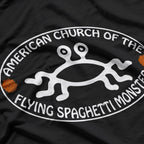 Church of the Flying Spaghetti Monster Funny Atheist Satire T-Shirt