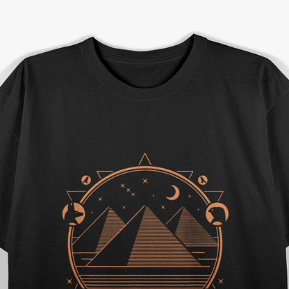 Ancient Egypt Pyramid Mystical History T-Shirt