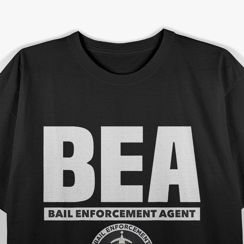 Bail Enforcement Agent Fugitive Recovery Bounty Hunter T-Shirt