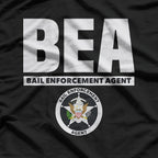 Bail Enforcement Agent Fugitive Recovery Bounty Hunter T-Shirt