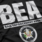 Bail Enforcement Agent Fugitive Recovery Bounty Hunter T-Shirt