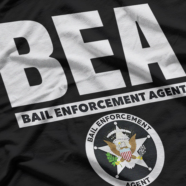 Bail Enforcement Agent Fugitive Recovery Bounty Hunter T-Shirt