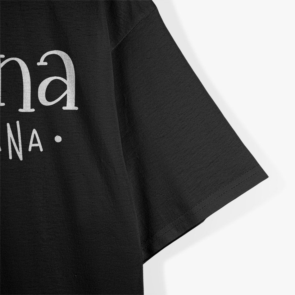 Banana Badass Nana Grammy Grandma Funny Family T-Shirt