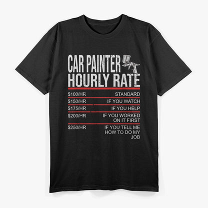 Car Painter – Automotive Spray Gun Custom Paint Shop Love T-Shirt