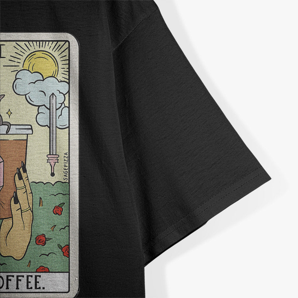 Coffee and Reading Funny Sarcastic Book Lover Graphic T-Shirt