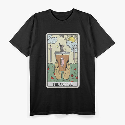 Coffee and Reading Funny Sarcastic Book Lover Graphic T-Shirt