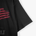 Distressed Deus Vult Crusader – God Wills It Medieval T-Shirt
