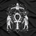 Egyptian Sacred Geometry Mystical Symbol T-Shirt