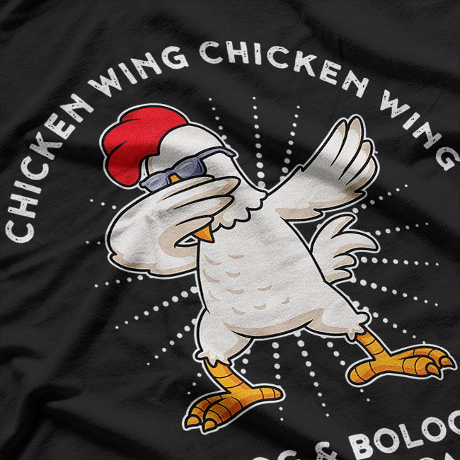 Hot Dog Chicken Wing Funny Food Mashup T-Shirt