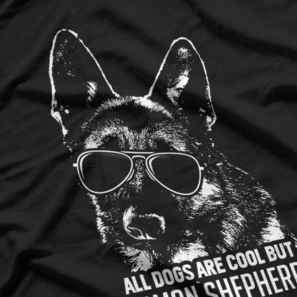 Funny Dogs Are Cool But German Shepherds Rule – Graphic T-Shirt