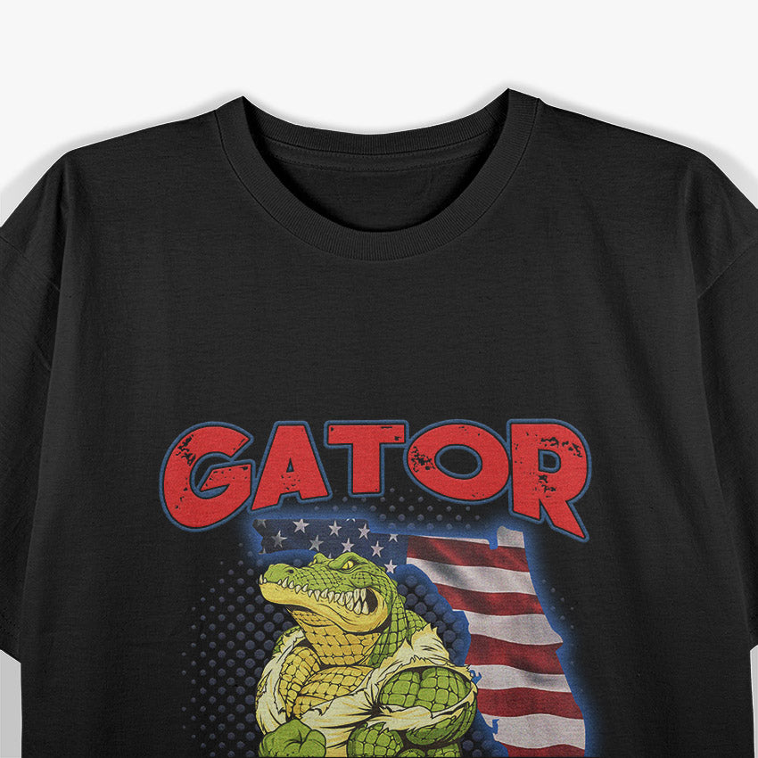 Gator Strong: Unstoppable Power T-Shirt