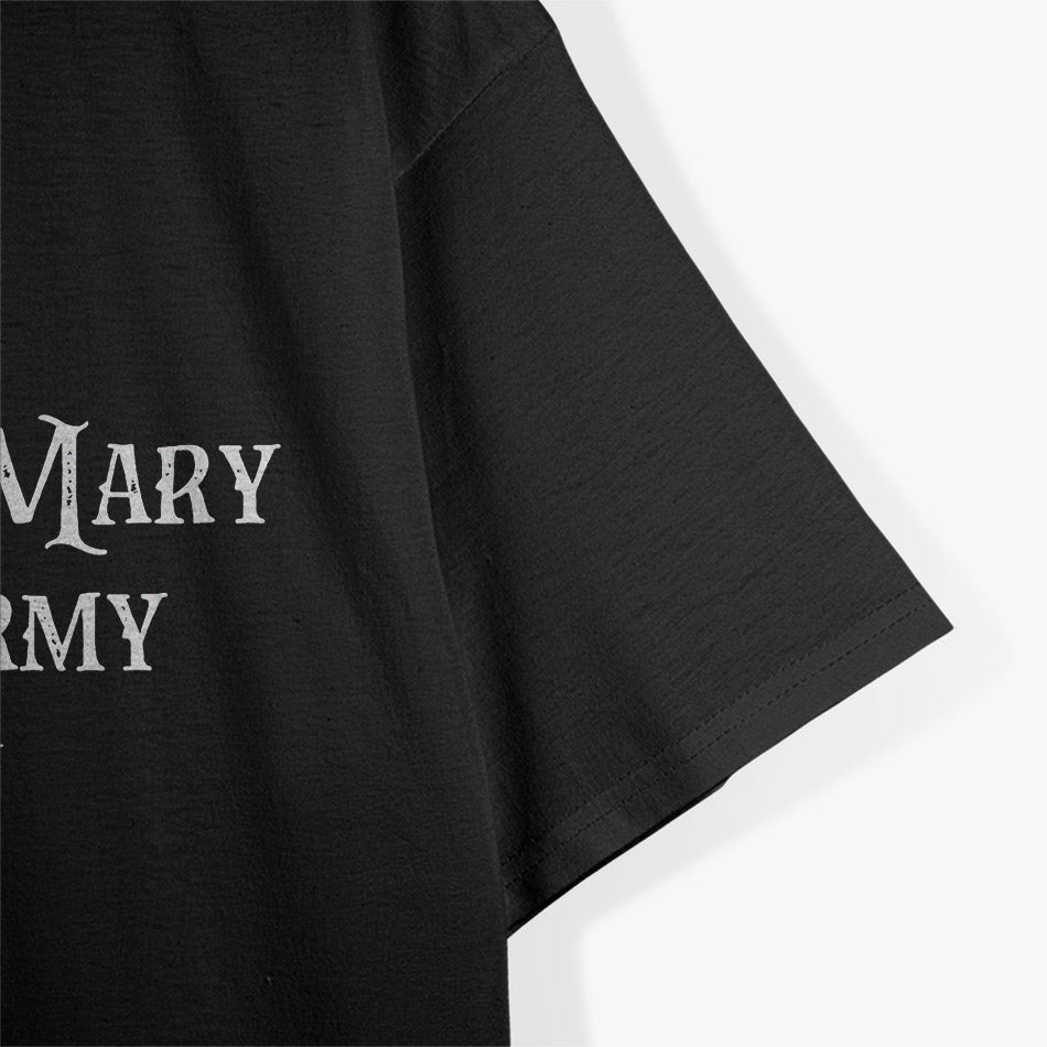 Mary’s Army – Catholic Devotion and Faith Statement T-Shirt
