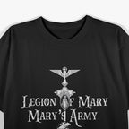 Mary’s Army – Catholic Devotion and Faith Statement T-Shirt