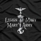 Mary’s Army – Catholic Devotion and Faith Statement T-Shirt