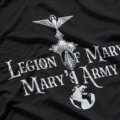 Mary’s Army – Catholic Devotion and Faith Statement T-Shirt