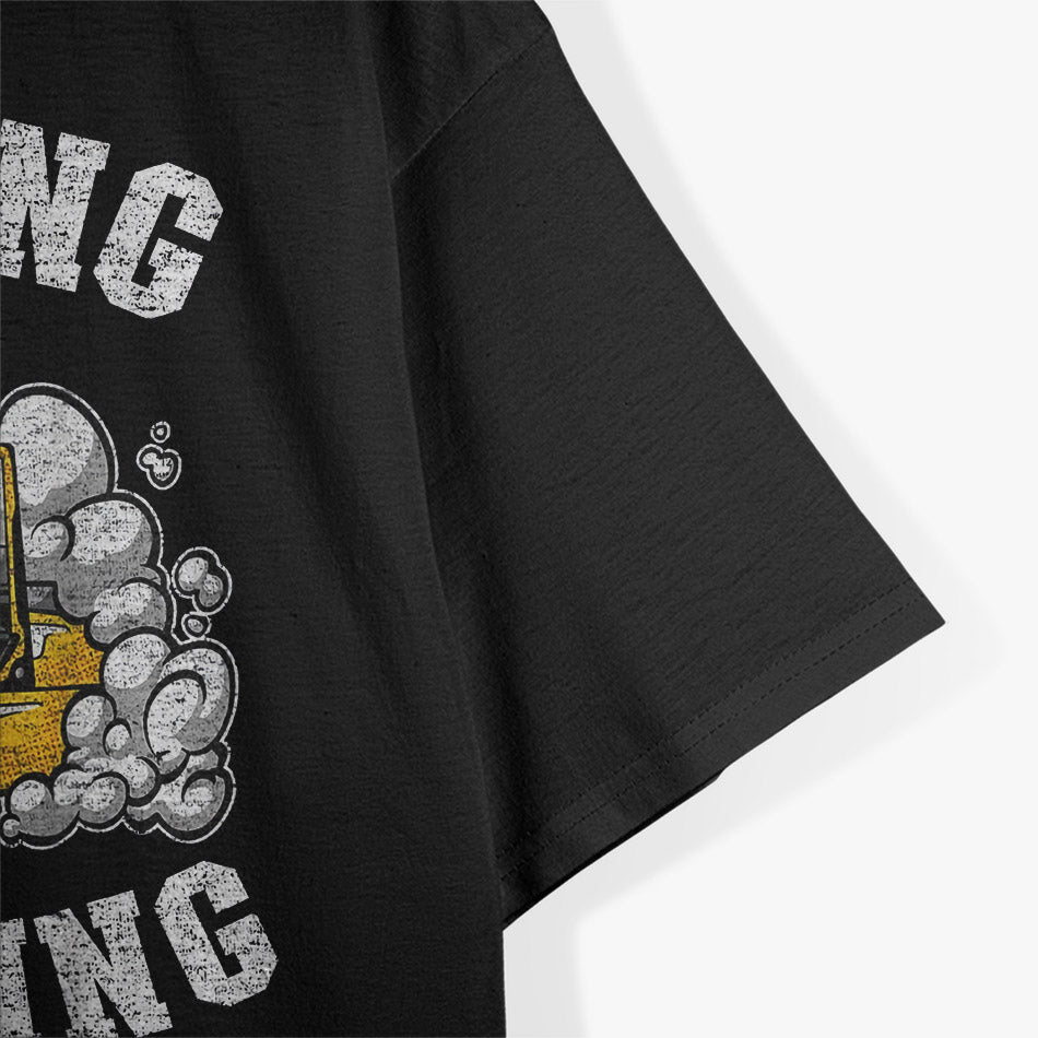 Lifting And Drifting Truck Driver Funny Forklift Operator T-Shirt