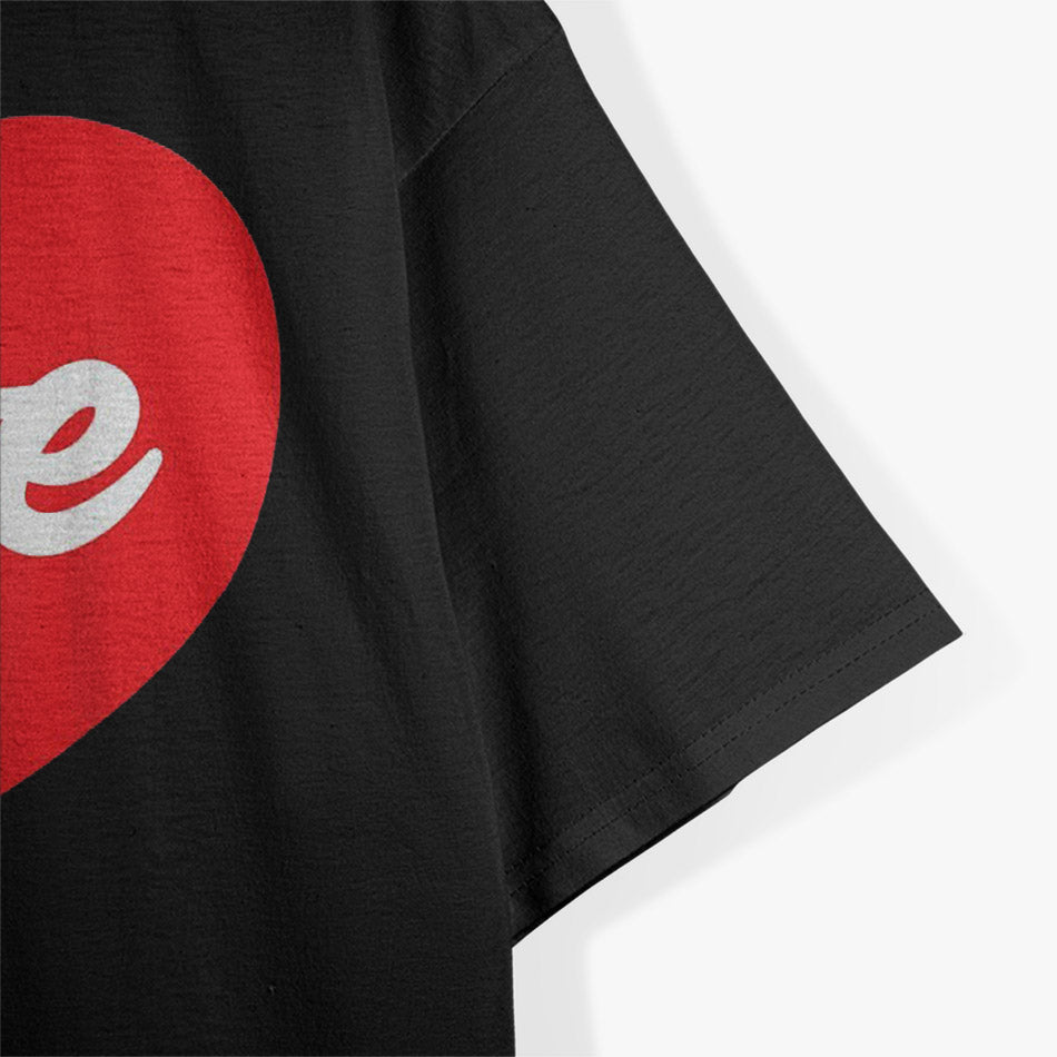 Love with Heart, Valentines T-Shirt