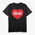Love with Heart, Valentines T-Shirt