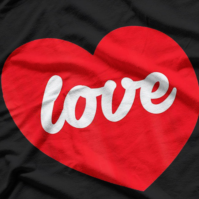 Love with Heart, Valentines T-Shirt