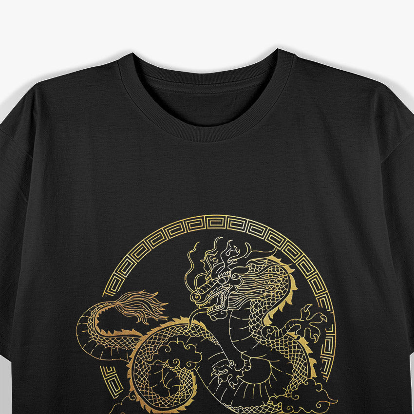 Chinese Tai Chi Dragon – The Art of Flow and Power T-Shirt