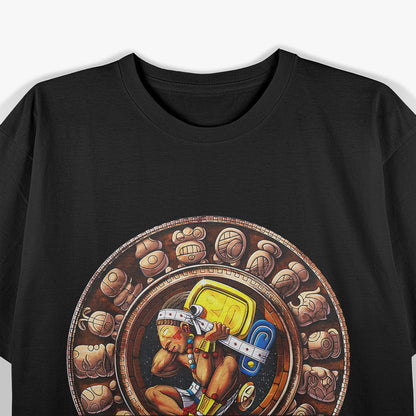Aztec Culture Lovers – Mayan Calendar Native Mexican Artwork T-Shirt