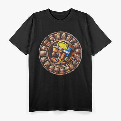Aztec Culture Lovers – Mayan Calendar Native Mexican Artwork T-Shirt
