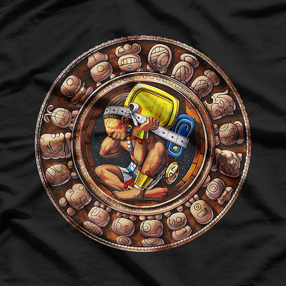 Aztec Culture Lovers – Mayan Calendar Native Mexican Artwork T-Shirt