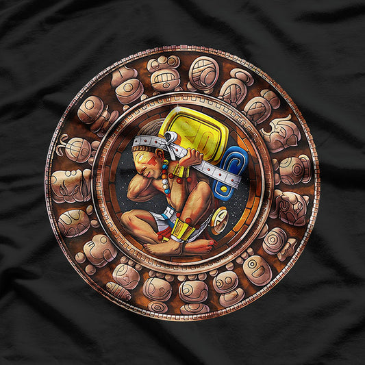 Aztec Culture Lovers – Mayan Calendar Native Mexican Artwork T-Shirt