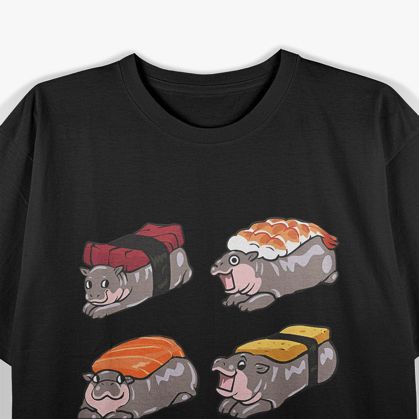 Moo Deng – Cute Thai Style Piglet Food Lover Love T-Shirt