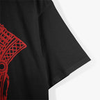 Feather Headdress Inspired Indigenous Heritage Graphic T-Shirt