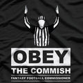 Respect the Fantasy Football Ruler T-Shirt