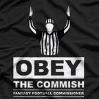 Respect the Fantasy Football Ruler T-Shirt