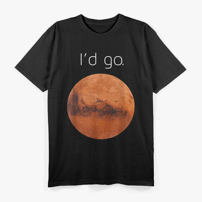 Occupy Mars Parody Space Exploration Enthusiast Gift T-Shirt
