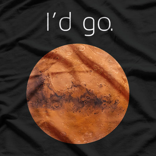 Occupy Mars Parody Space Exploration Enthusiast Gift T-Shirt