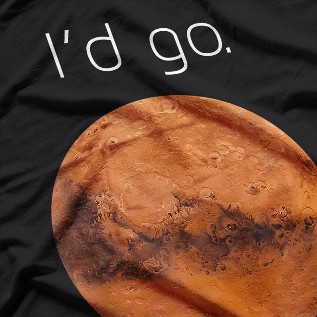 Occupy Mars Parody Space Exploration Enthusiast Gift T-Shirt