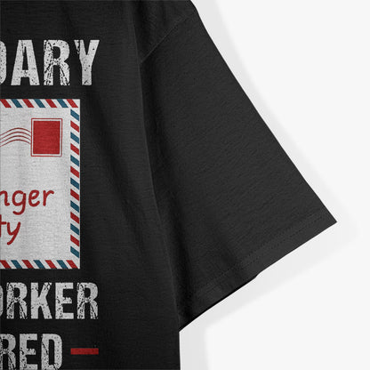 Postal Worker Retired 2023 Postman Retirement Mail Carrier T-Shirt
