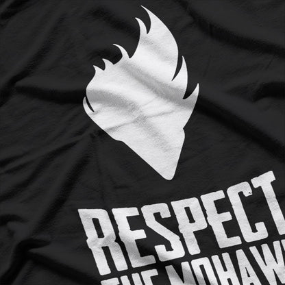 Respect the Mohawk – Punk Hair Style Funny Attitude Love T-Shirt