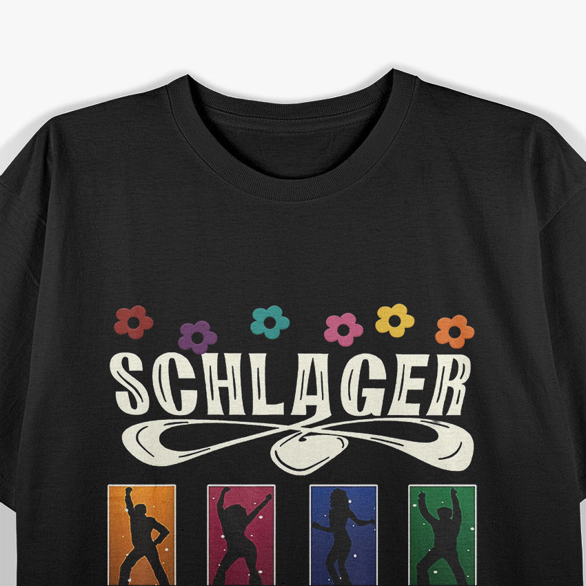 Retro Schlager Party Outfit T-Shirt