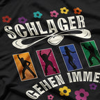 Retro Schlager Party Outfit T-Shirt